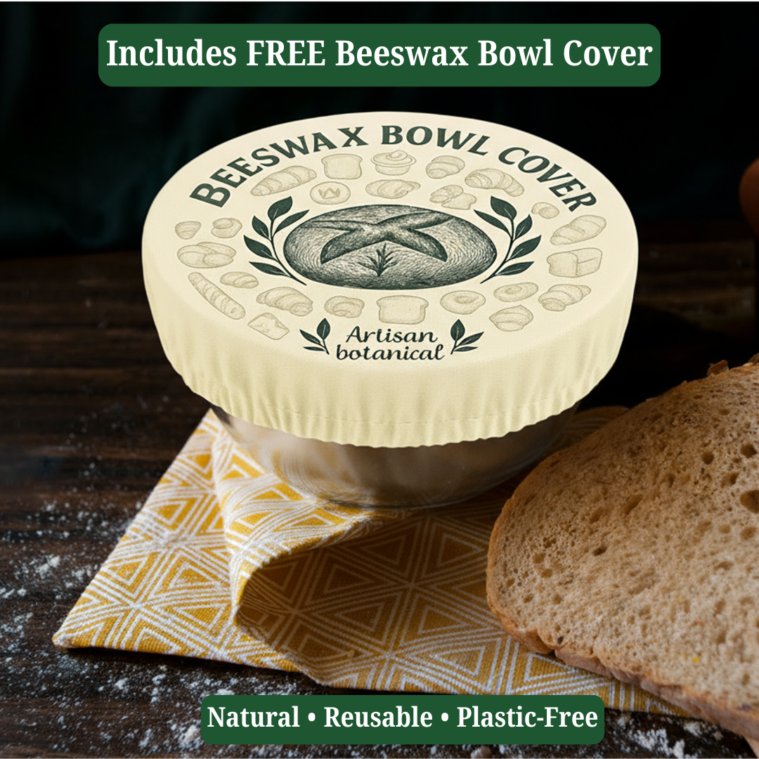 Reusable Beeswax Bread Bags for Homemade Bread & Sourdough